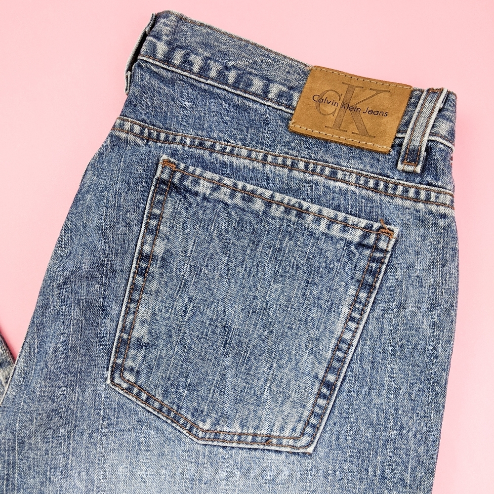 🚫SOLD🚫 VTG 90s Calvin Klein flare jeans - Picture 3 of 8